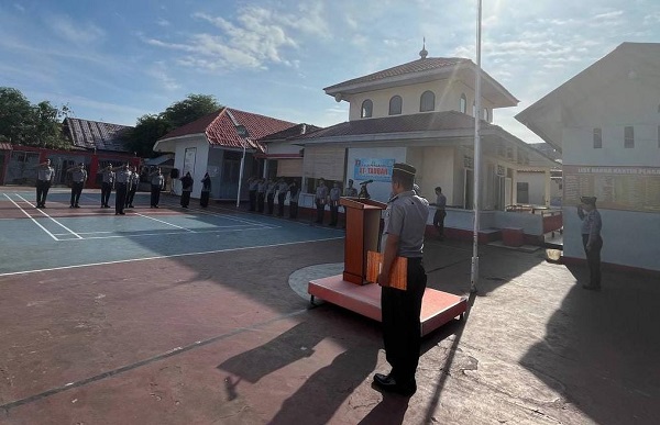 Lapas Lhokseumawe Gelar Upacara Peringatan Hari Kesaktian Pancasila