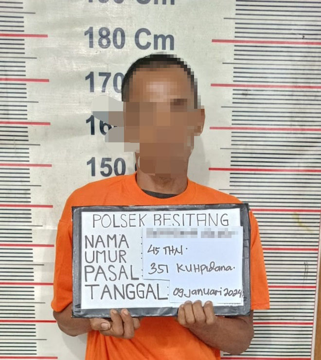 Maling Kabur Usai Bacok Pemilik Kebun Akhirnya Ditangkap