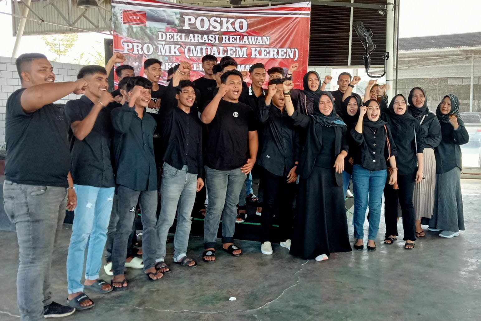 Barisan Pro MK Deklarasikan Dukungan Bacagub Aceh Muzakir Manaf