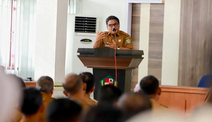 Pemilu 2024, Pj Bupati Pidie Instruksikan Satlinmas Jaga Netralitas