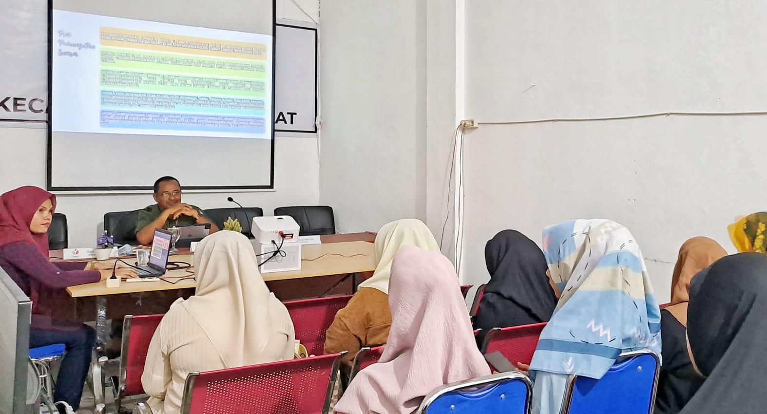 Panwaslucam Langsa Barat Rapat Pemantapan Pengawasan PKD Dan PTPS