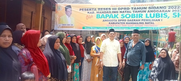 Sobir Lubis Bahas Pembangunan Jalan Simpangpagur-Banjarlancat