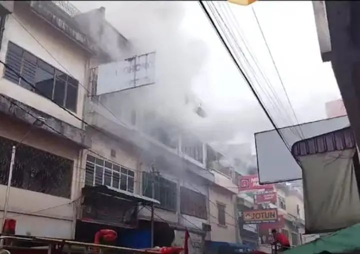 Satu Ruko Di Tebingtinggi Terbakar