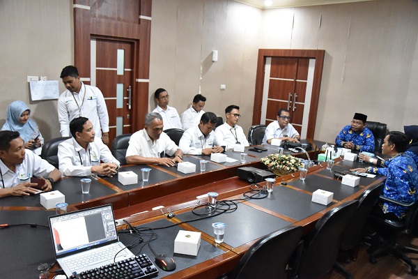 Hapelnas, PLN UP3 Langsa Kunjungi Pelanggan VIP RSUD