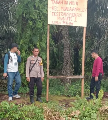 Warga Ampolu Klaim 74,8 Ha Dirampas PT SKL