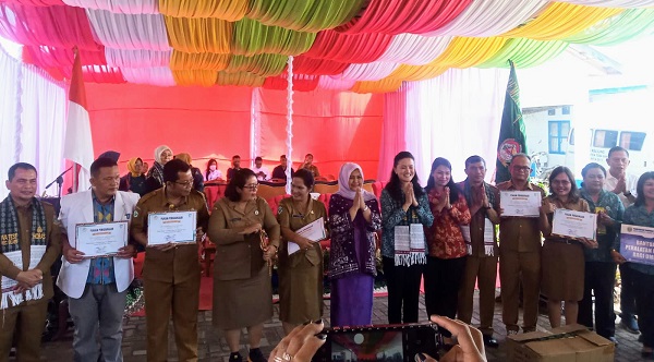 TPL Dukung Lomba Iva Test Di Kabupaten Toba