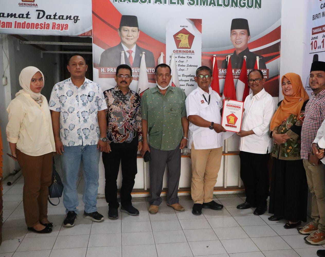 Aktivis Buruh Sukoso Winarto Yakin Gerindra Usung Pasangan RHS - ZW Pada Pilkada Simalungun