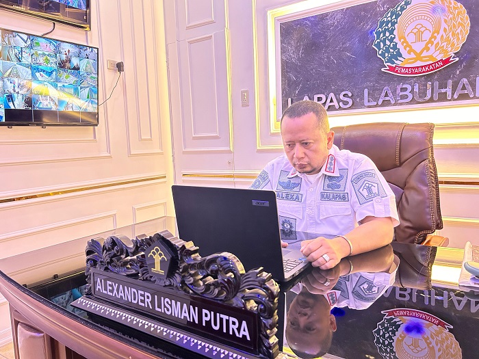 Lapas Labuhanruku Ikuti Webinar Nasional