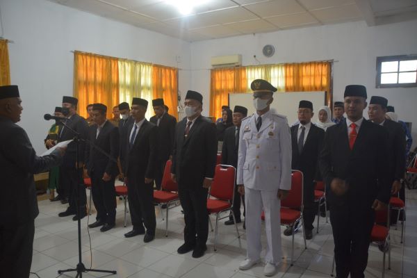 Sekda Langsa Lantik Sejumlah Pejabat