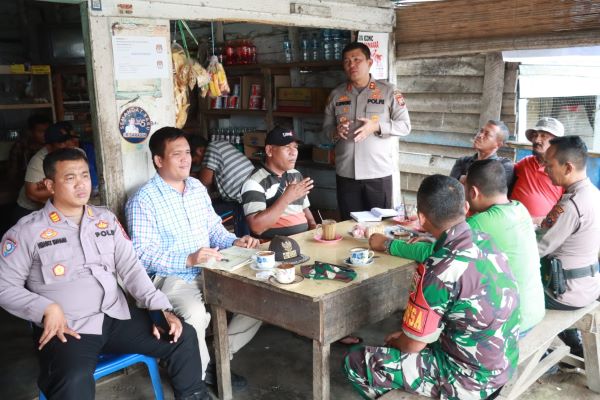 Knalpot Blong Jadi Atensi Jumat Curhat Kapolres Bersama Warga Raya