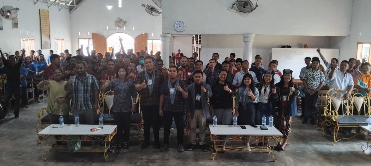 Peringati Hari Kenaikan Yesus Kristus, Lapas Kelas IIA P.Siantar Gelar Ibadah Bersama GMKI