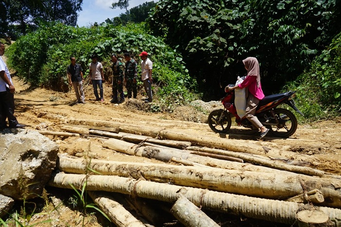 Dandim Aceh Tamiang Tinjau Lokasi Karya Bakti