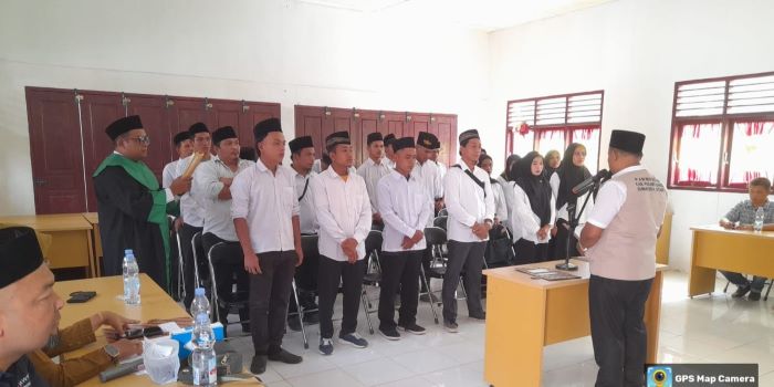 27 PTPS Kecamatan Sosopan Resmi Dilantik