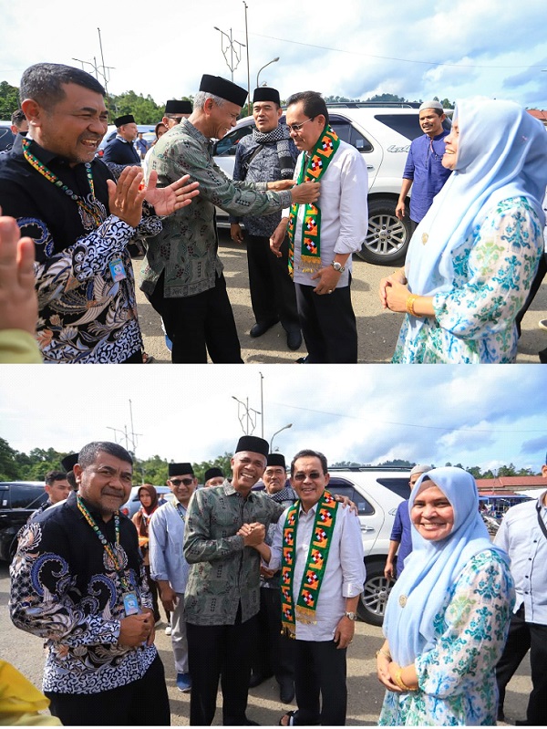 Didampingi Pj Wali Kota, Kafilah MTQ Banda Aceh Tiba Di Simeulue