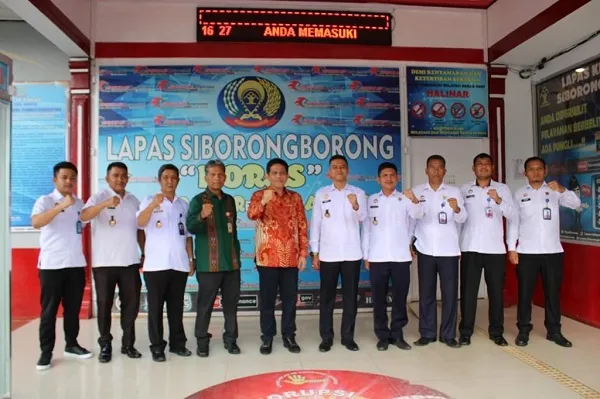 Anggota Ombudsman Ri Kunjungi Lapas Kelas IIB Siborongborong