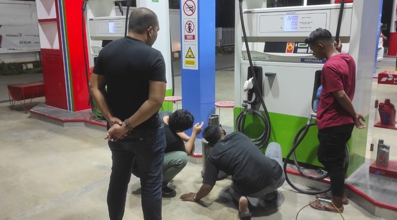 Tiga SPBU Disidak Satreskrim Polresta Banda Aceh
