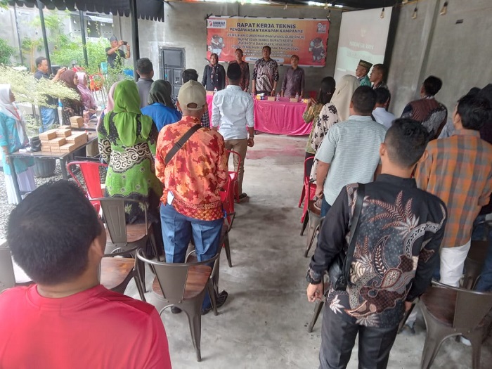 Rakernis Pengawasan Tahapan Kampanye Pilbup Batubara