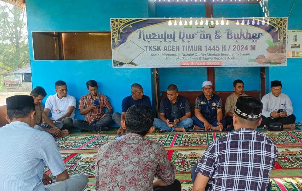 Jadi Agenda Rutin, Forum TKSK Aceh Timur Peringati Nuzulul Qur’an
