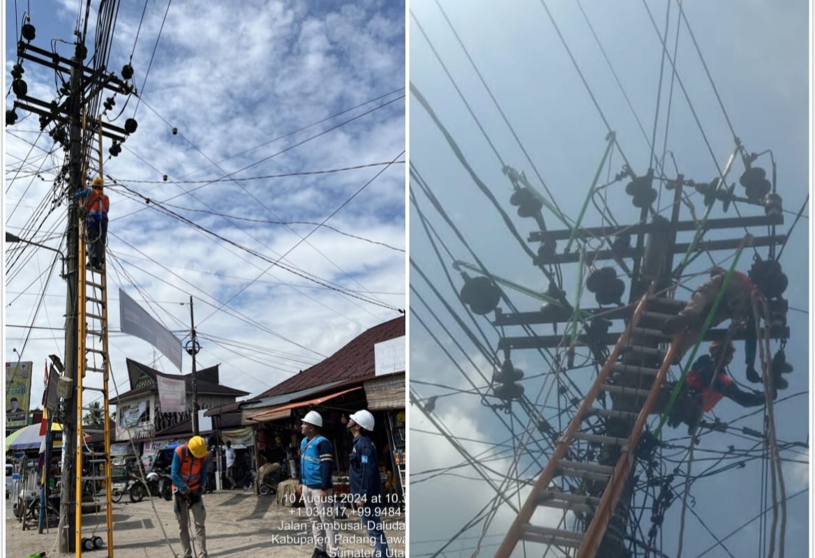 Perbaikan Jaringan Tingkatkan Pelayanan PT PLN ULP Sibuhuan