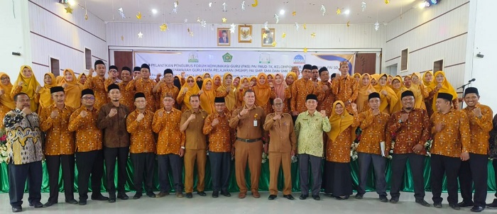 Pengurus FKG-KKG-MGMP PAI Dilantik