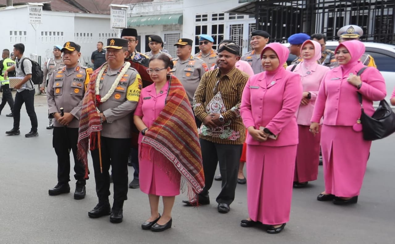 Kapolda Sumut Kunker Di Markas Baru Polres Padangsidimpuan