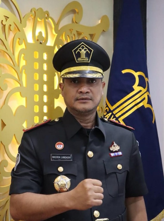 Putra Kelahiran Ambon, Machda Landasny Kalapas Narkoba Langsa