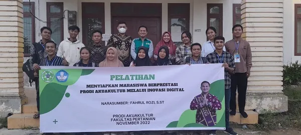 Program Studi Akuakultur Unsam,<br>Siapkan Mahasiswa Berprestasi Bidang Inovasi Digital