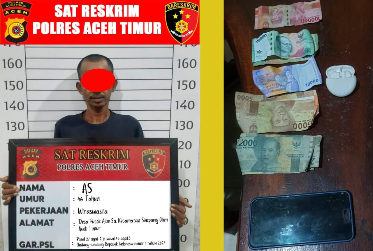 Lagi, Pelaku Judi Online Ditangkap