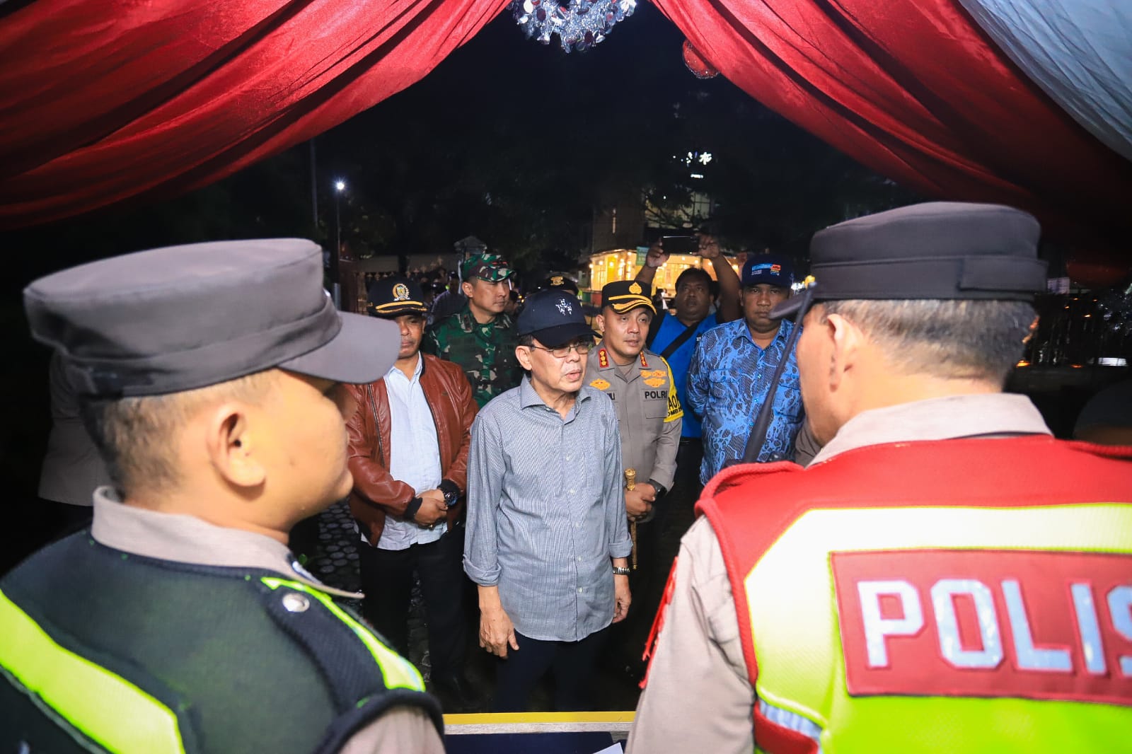 Forkopimda Banda Aceh Pantau Pos Pengamanan Nataru 2024