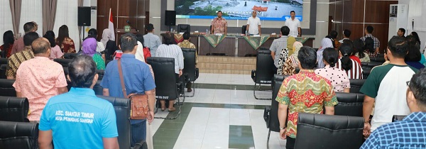 Inspektorat Gelar Sosialisasi Anti Korupsi Ke Seluruh PPK Pemko