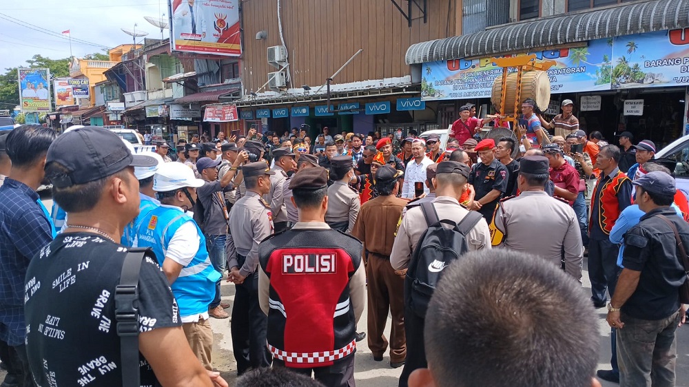 Aliansi Nias Terang Demo Tolak Relokasi PLTG 25 MW, PLN: Tidak Ada Relokasi