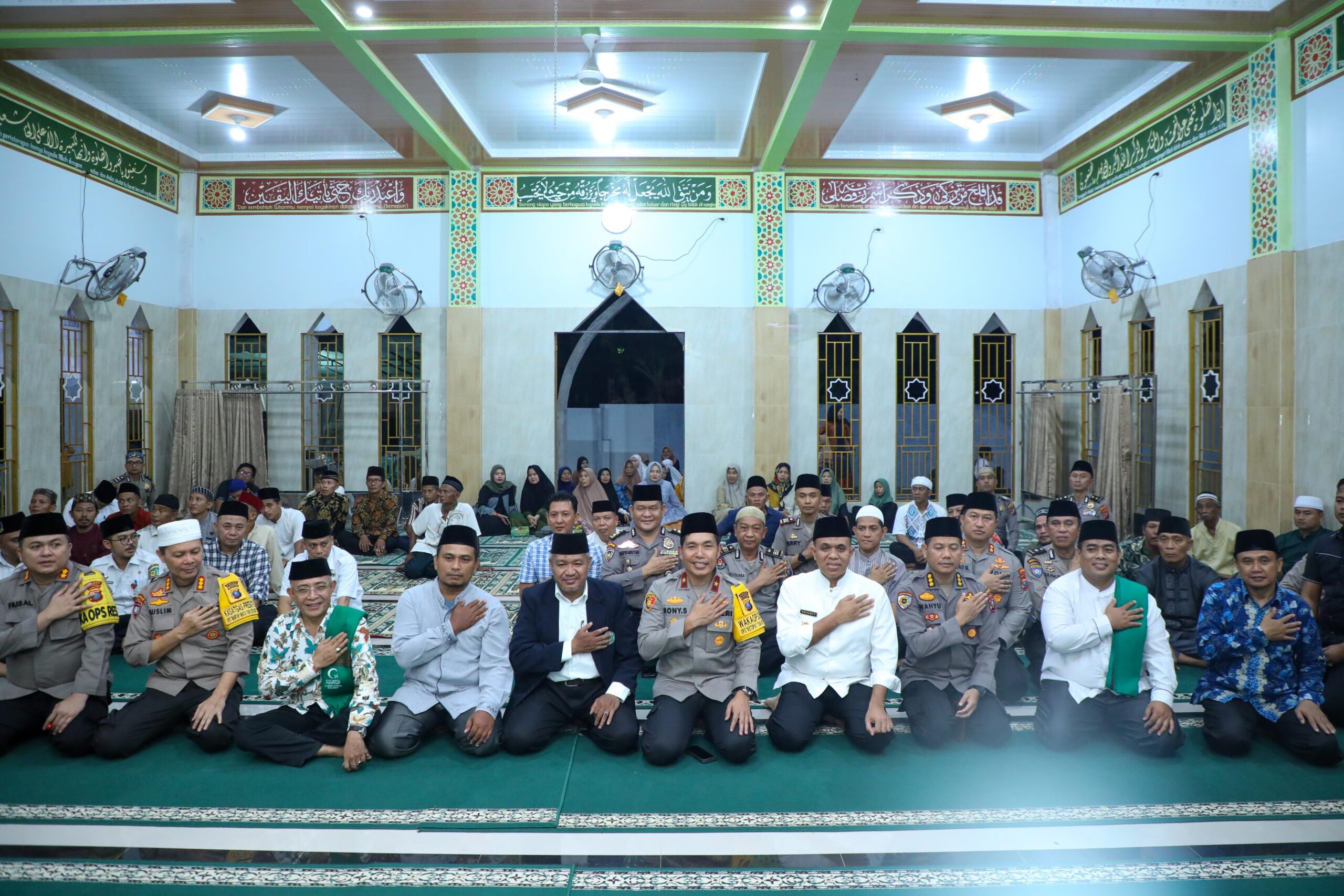 Kapolres Langkat Sambut Kunjungan Safari Ramadhan Wakapolda Sumut