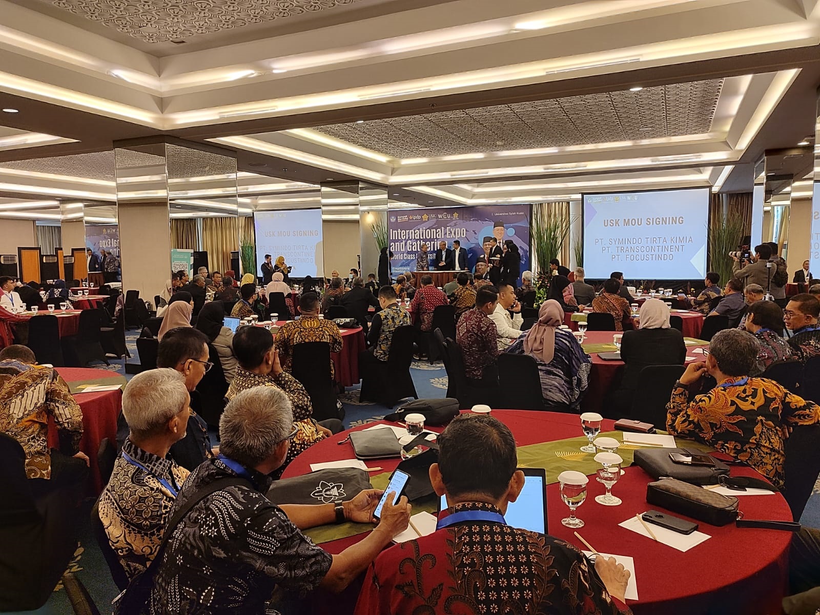 Alumni Dan Mitra Perkuat Dukungan USK Menuju World Class University