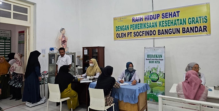 Socfindo BB Gelar Pemeriksaan AsDiaKol Gratis.