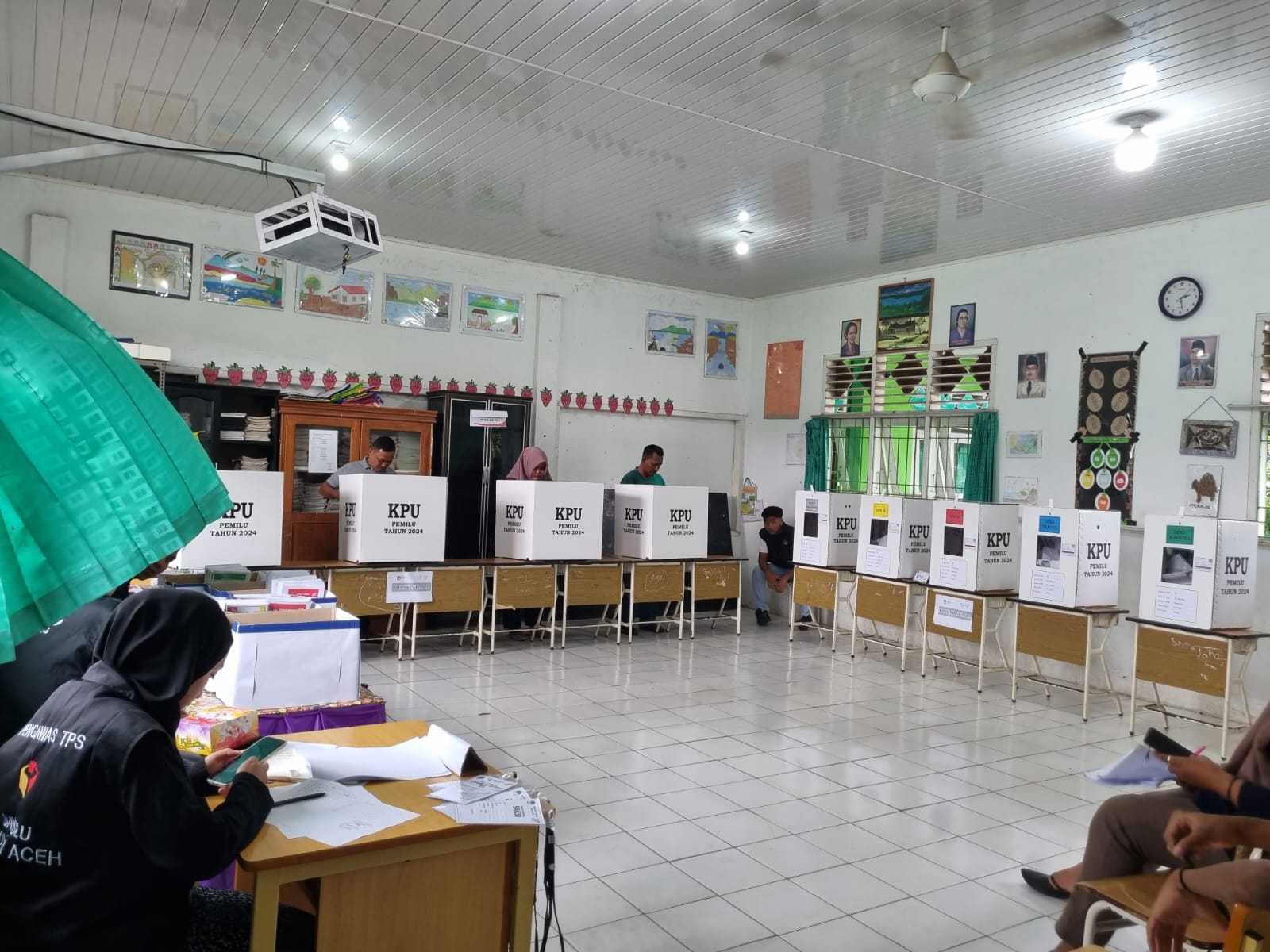 Pencoblosan Di Sabang Berlangsung Aman