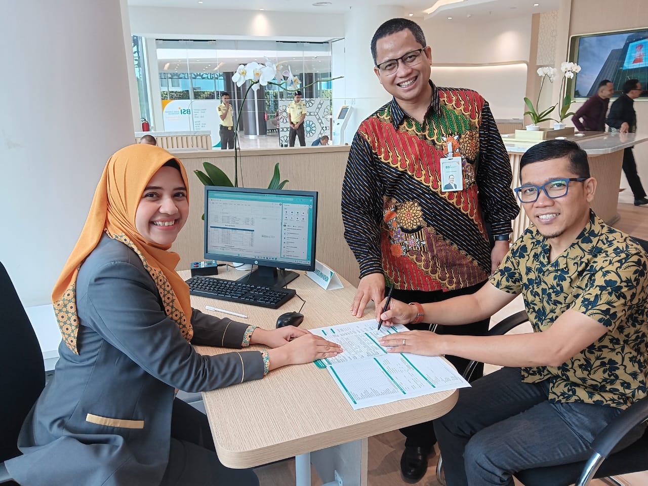 KWPSI Buka Rekening Tabungan Di Gedung Landmark BSI Aceh