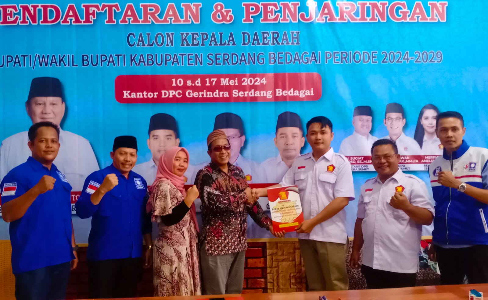 Nahwan Daftar Balon Bupati Sergai Di 3 Parpol