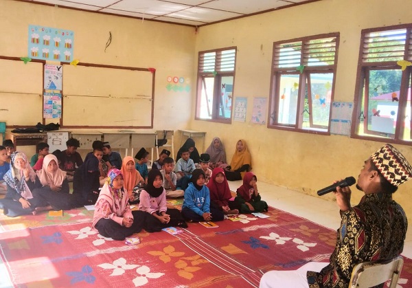 62 Murid Satap Pulau Teupah Konsen Ikuti Pesantren Kilat