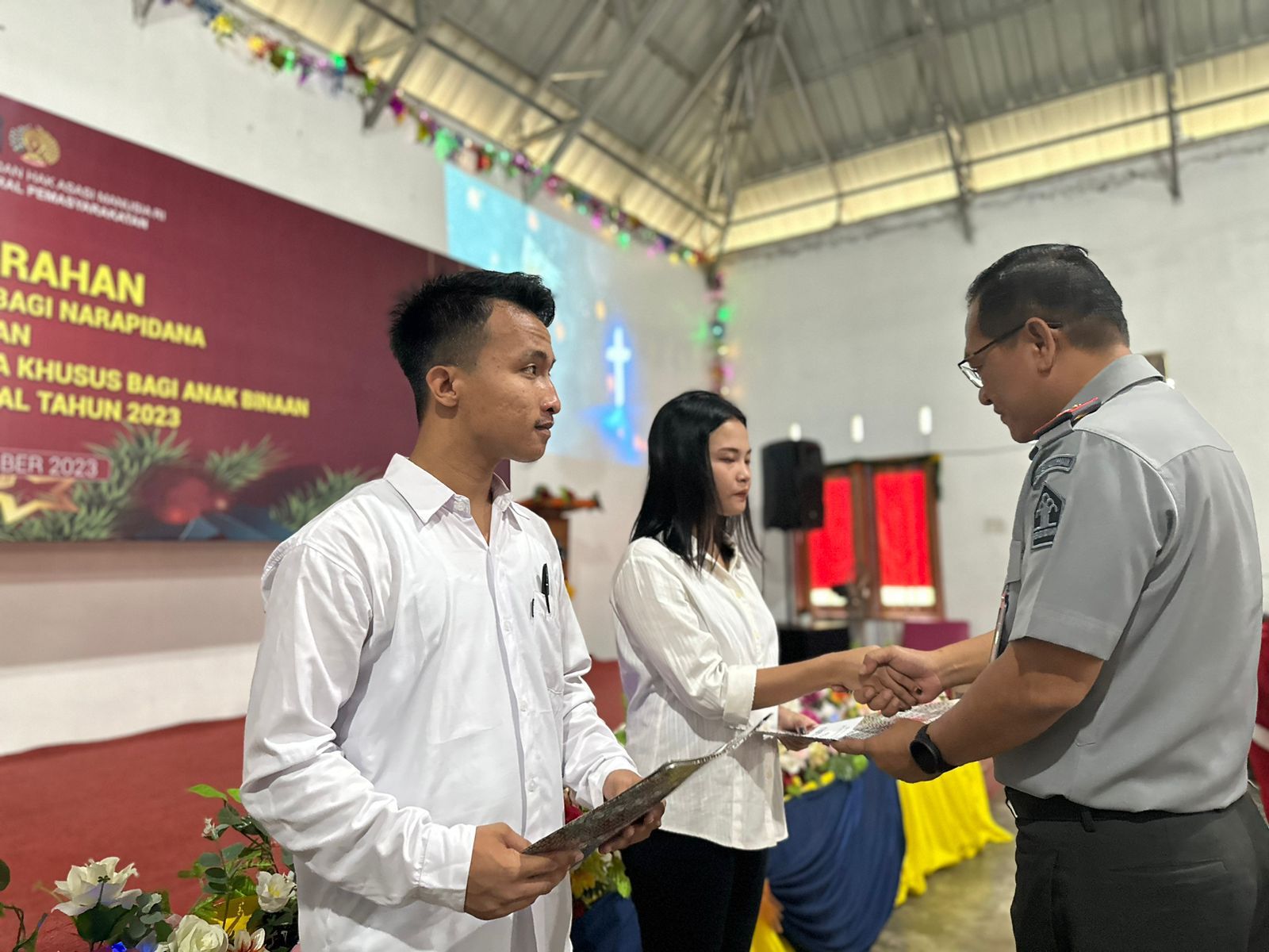 301 WBP Lapas Kelas IIA Pematangsiantar Dapat Remisi Natal
