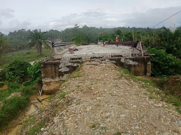 Pembangunan Jembatan Danau Tras Subulussalam Dilanjutkan 2023