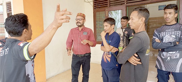 Uang Makan Tidak Dibayar, Petugas Damkar Unjuk Rasa