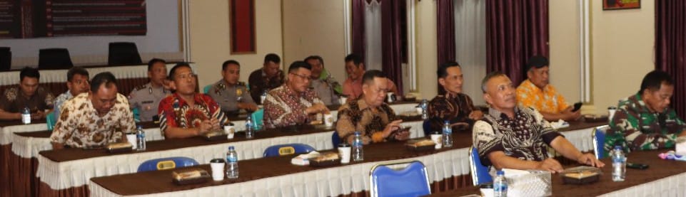 Polres P.Siantar Ikut Nobar Pegelaran Wayang Kulit HUT Bhayangkara