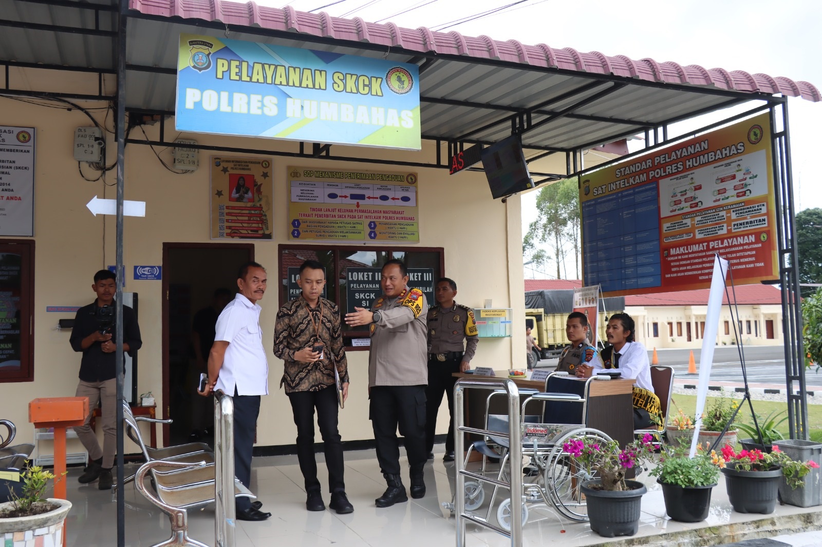 Tim Ombudsman Cek Kualitas Pelayanan Publik Polres Humbahas