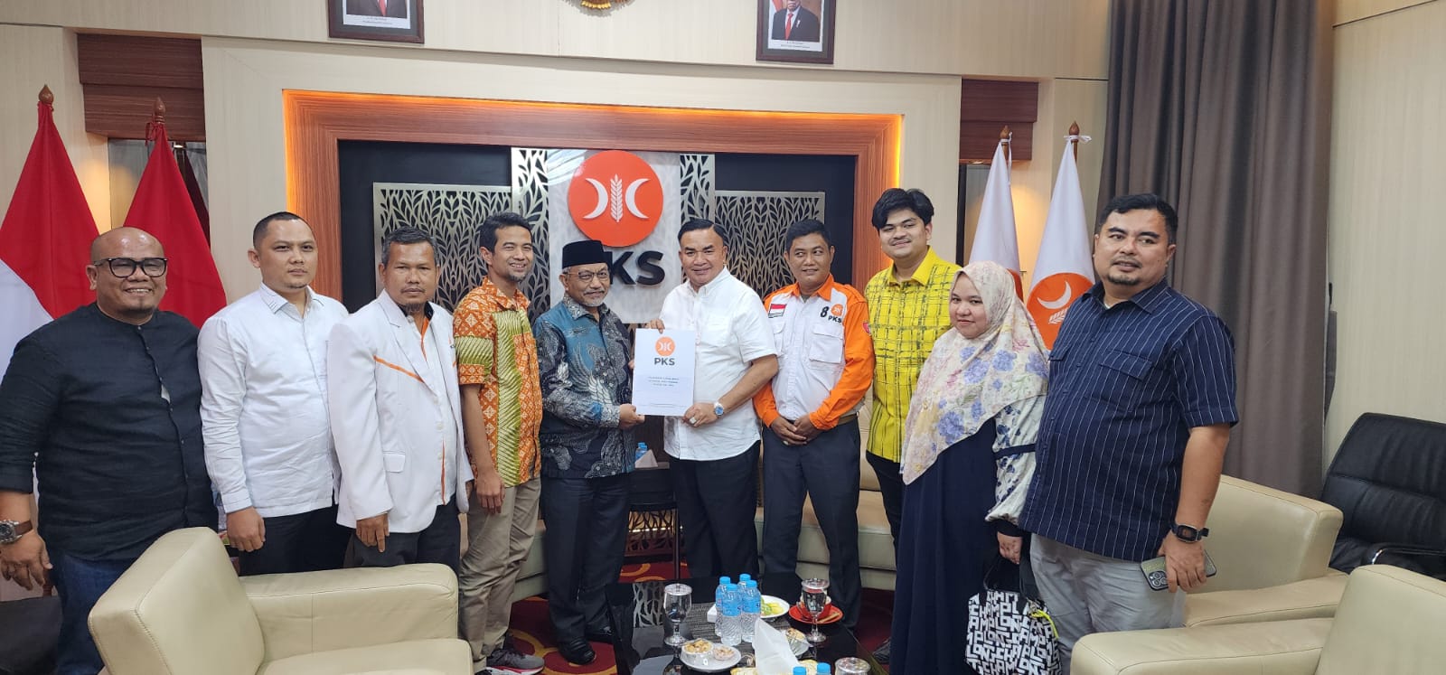 PKS Usung Salim Fakhry-Heri Al Hilal Calon Bupati Dan Calon Wakil Bupati Agara 2024