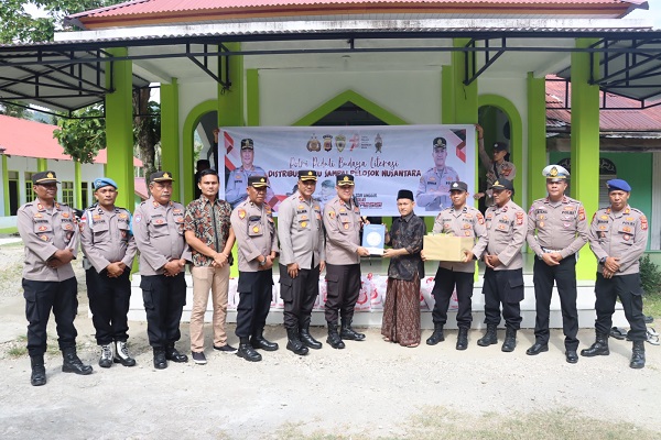 Jajaran Polres Sabang Laksanakan Giat Polri Peduli Budaya Literasi