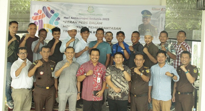 Kajari Langsa Coffee Morning Bersama Insan Pers