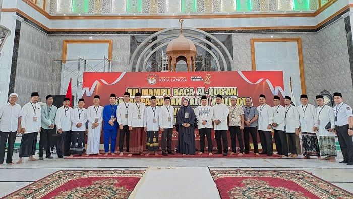 Lima Bacalon Wali Kota Langsa Uji Mampu Baca Al-Qur'an