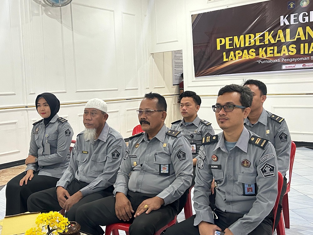 Lapas Labuhan Ruku Ikuti Pembekalan Calon Purnabakti
