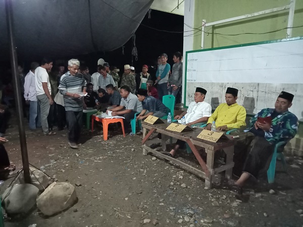 Ali Amrin Harahap Resmi Kepala Lingkungan IV Aek Salak Pasar Sibuhuan