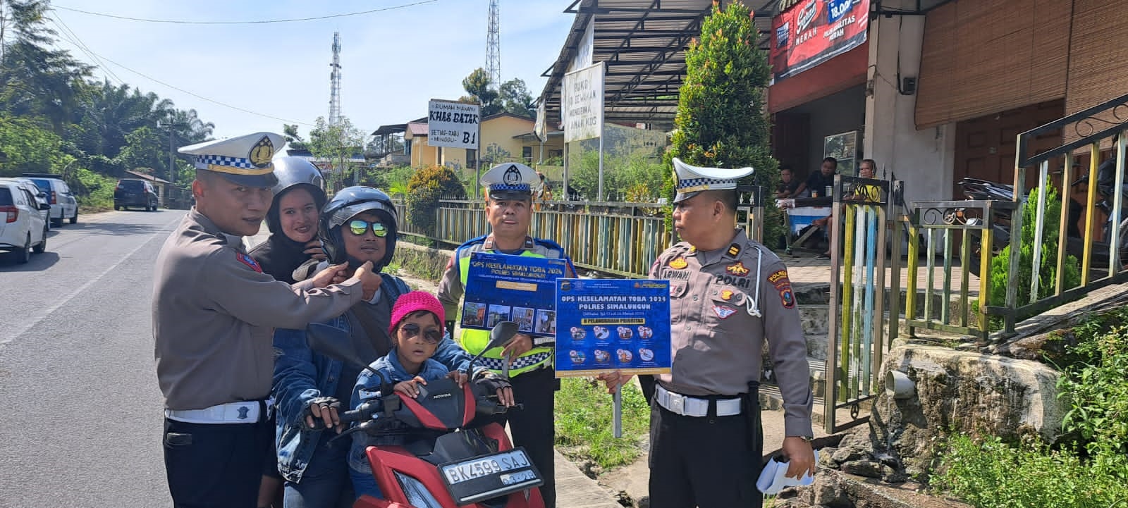 Polres Simalungun Luncurkan Ops Keselamatan Toba 2024